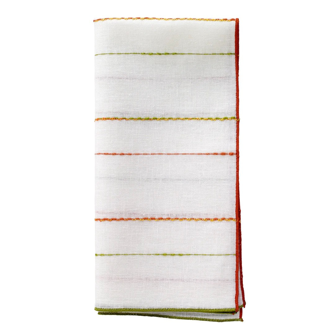 Porto Grass Paprika 22" Napkins, set of 4