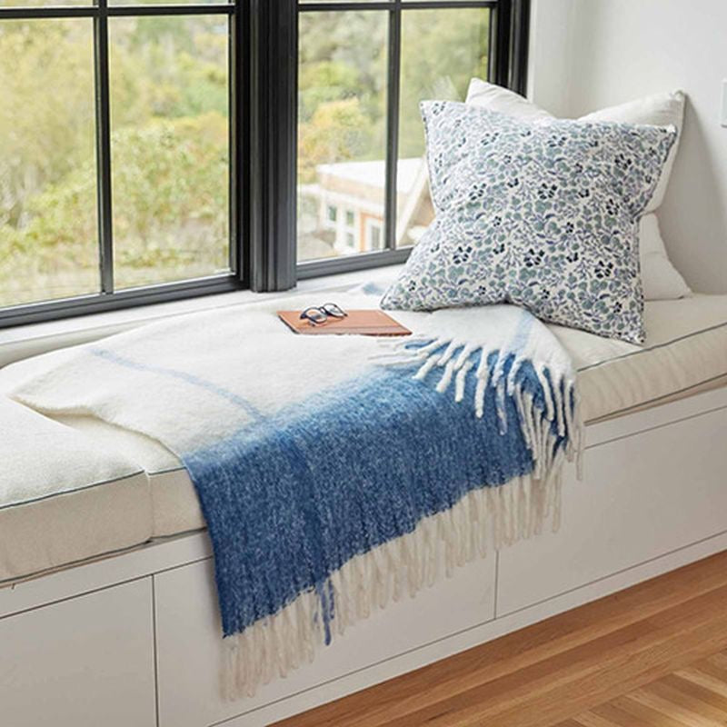 Navy Cuddle Throw