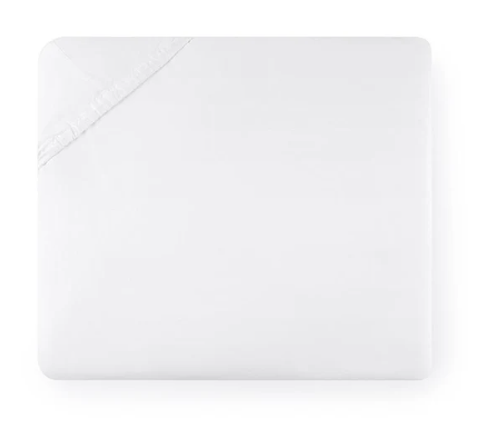 Sferra Queen Fitted Sheet - White