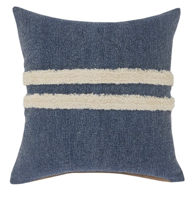 Denim Blue Indoor Pillow 20"x20"