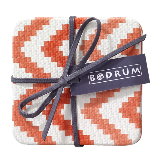 Ripple Pumpin Square Coasters Set of 4