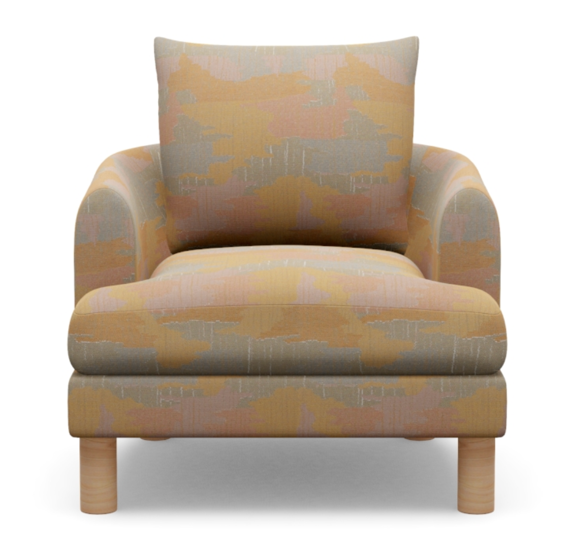Brooklyn Chair, Saori Camo Fabric