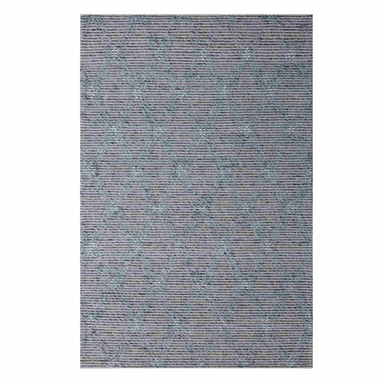 Indoor Area Rug Sky Blue/Ivory 7'9x9'9