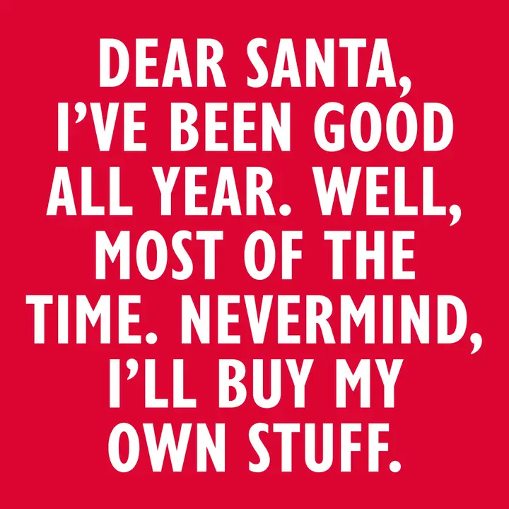 Holiday Cocktail Napkins - Dear Santa