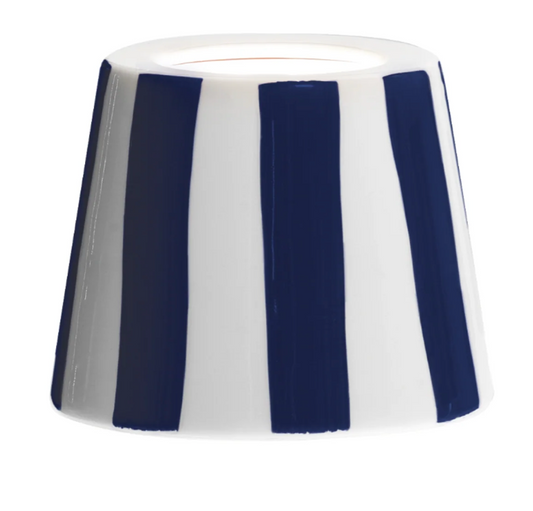 Lido Blue Striped Shade