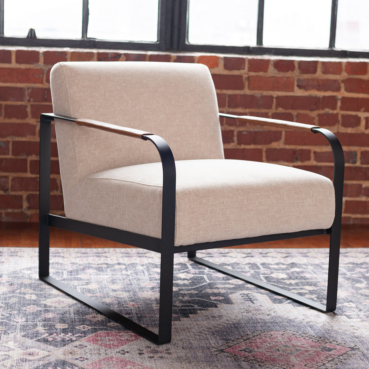 Indigo Road by Egypt Sherrod Kent Occasional Chair, Beige