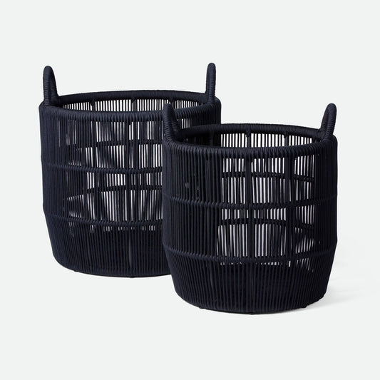 Alcoy Storage Baskets - Navy